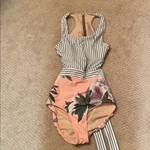 Albion Fit Tie Back one piece